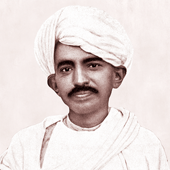 Called the Mahatma (the great soul) for the first time